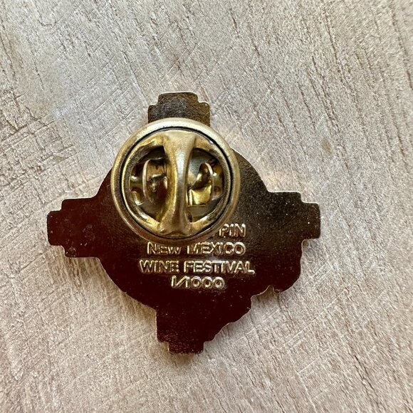Turquoise New Mexico Wine Festival Official Pin - Picture 7 of 7